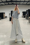 BORIS BIDJAN SABERI Apron WORKER1 F1603D Light Grey